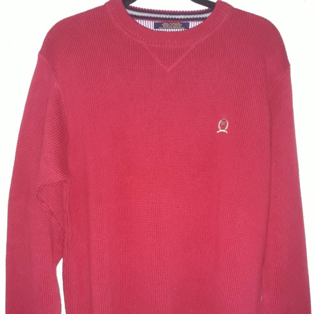 Tommy Hilfiger XL mens vintage sweater heavy warm